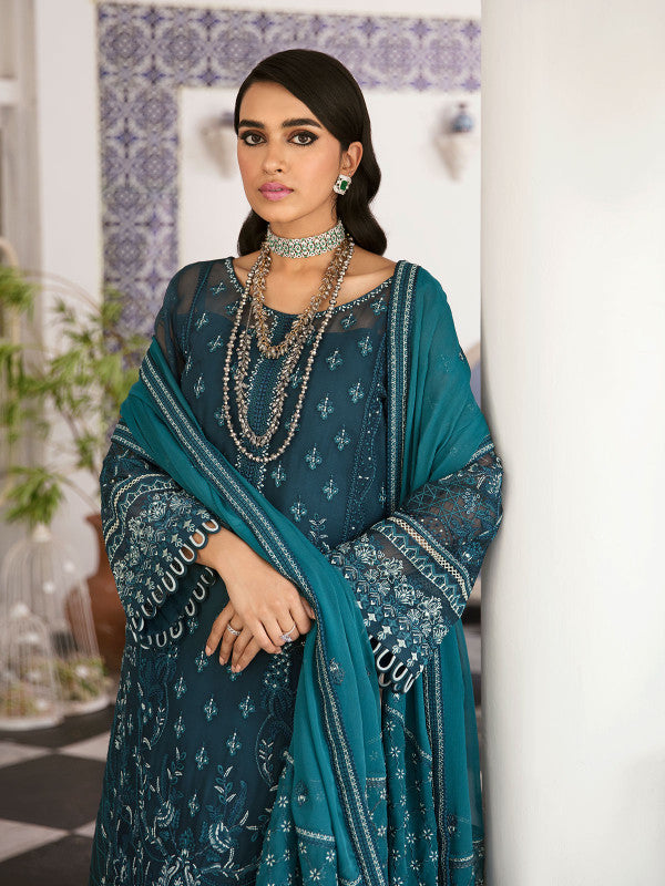 Gulaal | Embroidered Chiffon 23 | Reyah - Pakistani Designer Dress - by Gulaal | Type: Formal - 100% Original at Saira Sultan