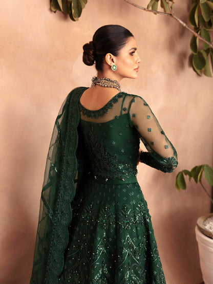 Gulaal | Embroidered Chiffon 23 | AURORA GL-LP-V2-18 - Pakistani Designer Dress - by Gulaal | Type: Bridal - 100% Original at Saira Sultan