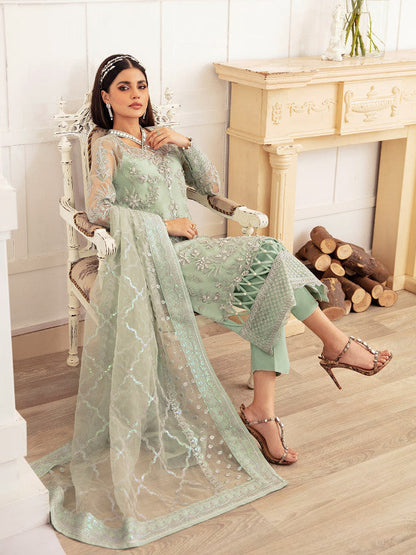 Gulaal | Embroidered Chiffon 23 | JULIETTE GL-LP-V2-09 - Pakistani Designer Dress - by Gulaal | Type: Bridal - 100% Original at Saira Sultan