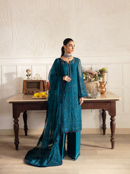 Gulaal | Embroidered Chiffon 23 | MARLEEN GL-EC-23V1-08 - Pakistani Designer Dress - by Gulaal | Type: Formal - 100% Original at Saira Sultan