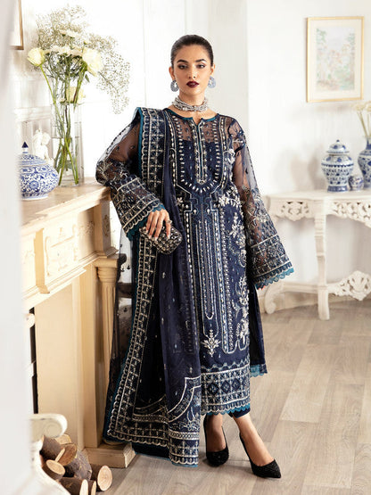 Gulaal | Embroidered Chiffon 23 | SABELA GL-LP-V2-15 - Pakistani Designer Dress - by Gulaal | Type: Bridal - 100% Original at Saira Sultan