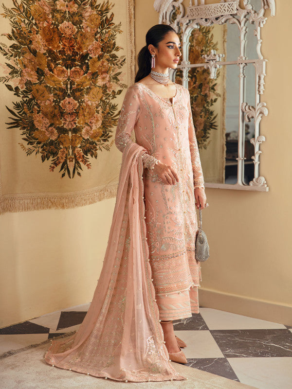 Gulaal | Embroidered Chiffon 23 | ROSALIE GL-EC-23V1-03 - Pakistani Designer Dress - by Gulaal | Type: Formal - 100% Original at Saira Sultan