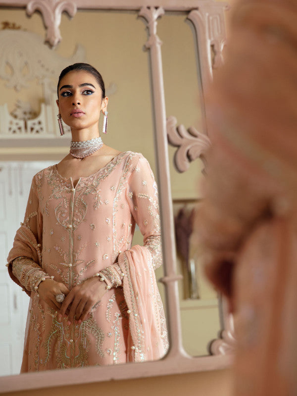 Gulaal | Embroidered Chiffon 23 | ROSALIE GL-EC-23V1-03 - Pakistani Designer Dress - by Gulaal | Type: Formal - 100% Original at Saira Sultan
