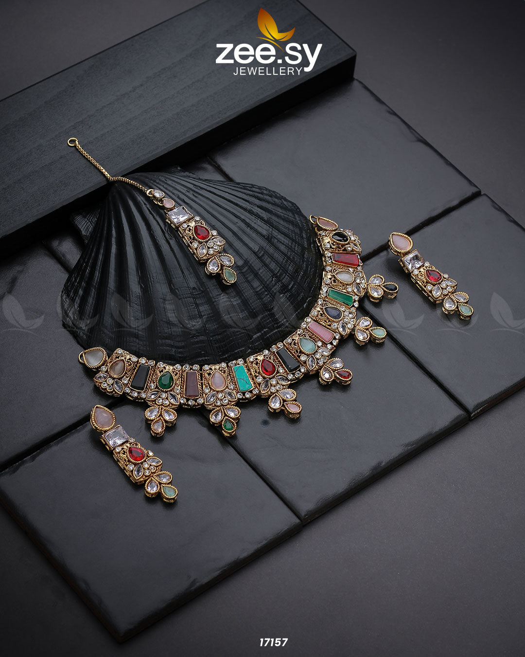 Gemstone Enchantment Necklace Multi