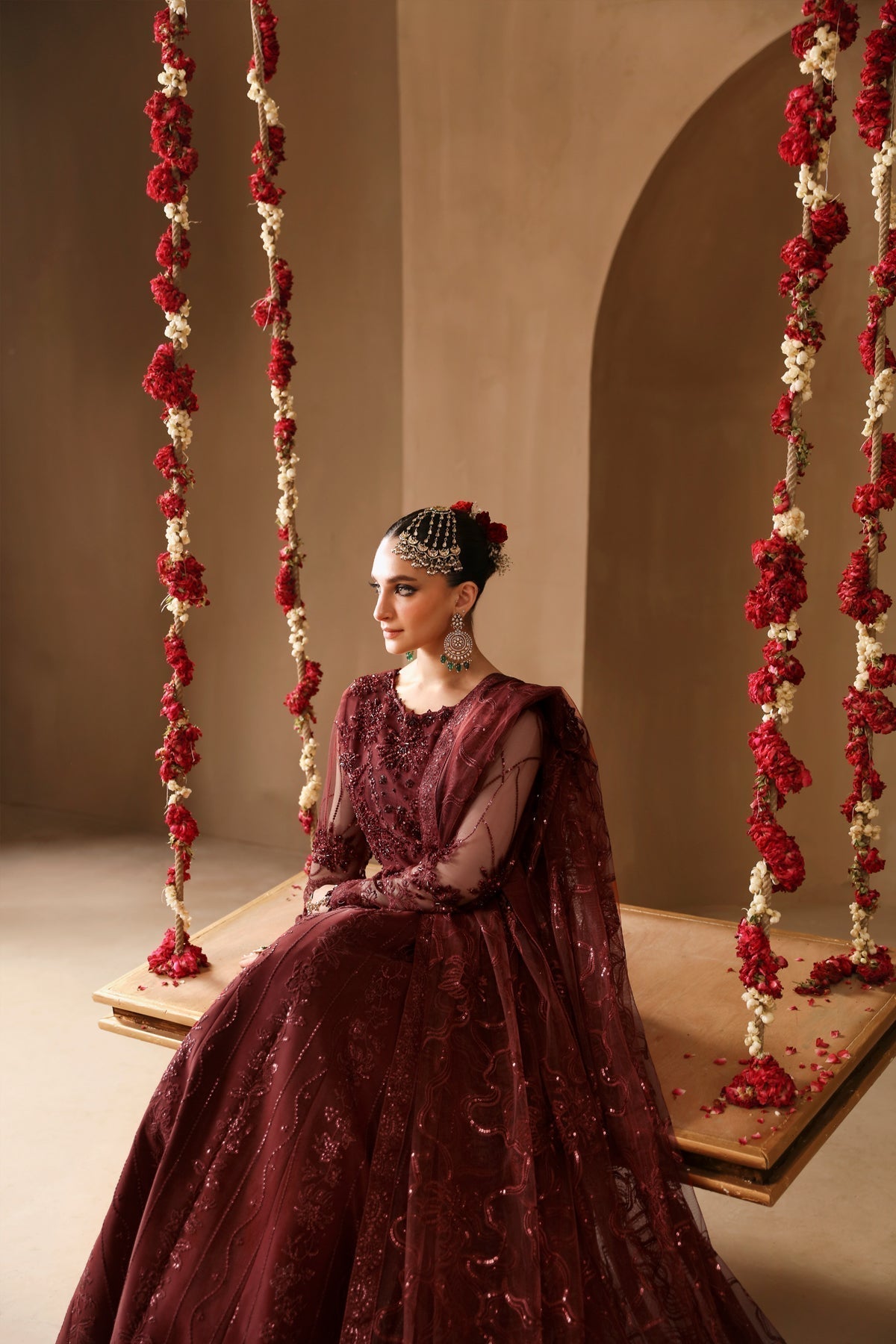 Alizeh | Reena Wedding Formals | AF-HM-4022-GULAB - Pakistani Designer Dress - by Alizeh | Type: Ladies Clothes - 100% Original at Saira Sultan