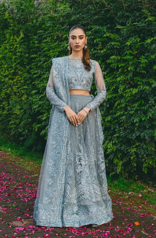 Gisele | Din Shagna Da | Azza - Pakistani Designer Dress - by Gisele | Type: Formal - 100% Original at Saira Sultan