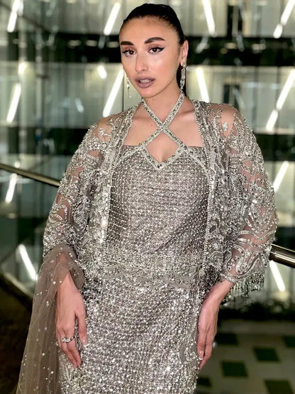 Epoque | Ciel Luxury Couture | GLAMESTONE - Pakistani Designer Dress - by Epoque | Type: Formal - 100% Original at Saira Sultan