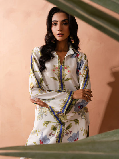 IZEL | Sunset street Pret | GLEAM - Pakistani Designer Dress - by Izel - Type : Ladies Clothes - 100% Original at Saira Sultan