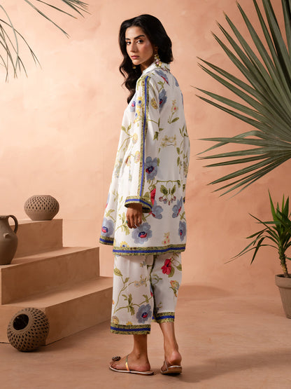 IZEL | Sunset street Pret | GLEAM - Pakistani Designer Dress - by Izel - Type : Ladies Clothes - 100% Original at Saira Sultan