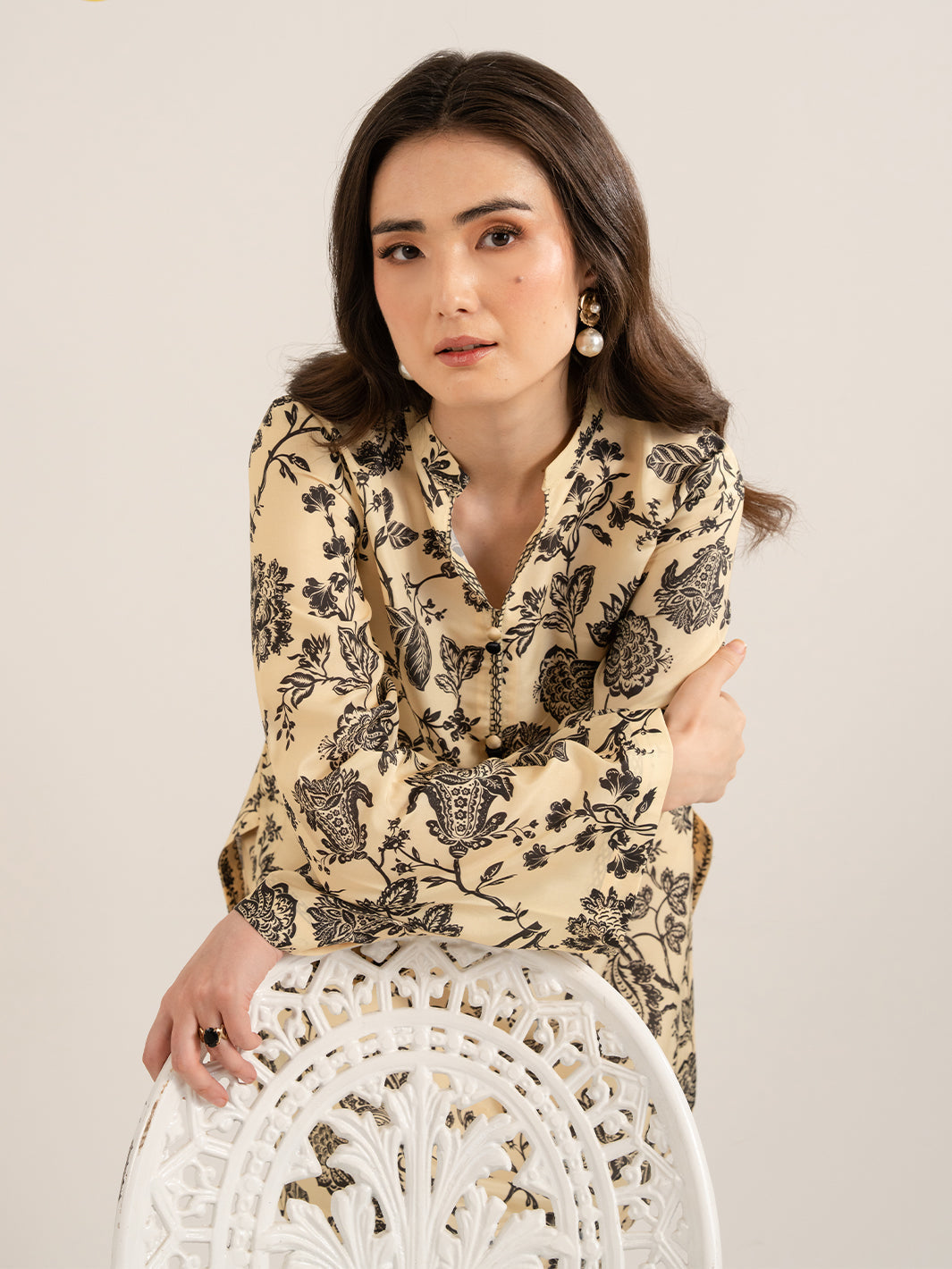 IZEL | Sunset street Pret | GLOW - Pakistani Designer Dress - by Izel - Type : Ladies Clothes - 100% Original at Saira Sultan