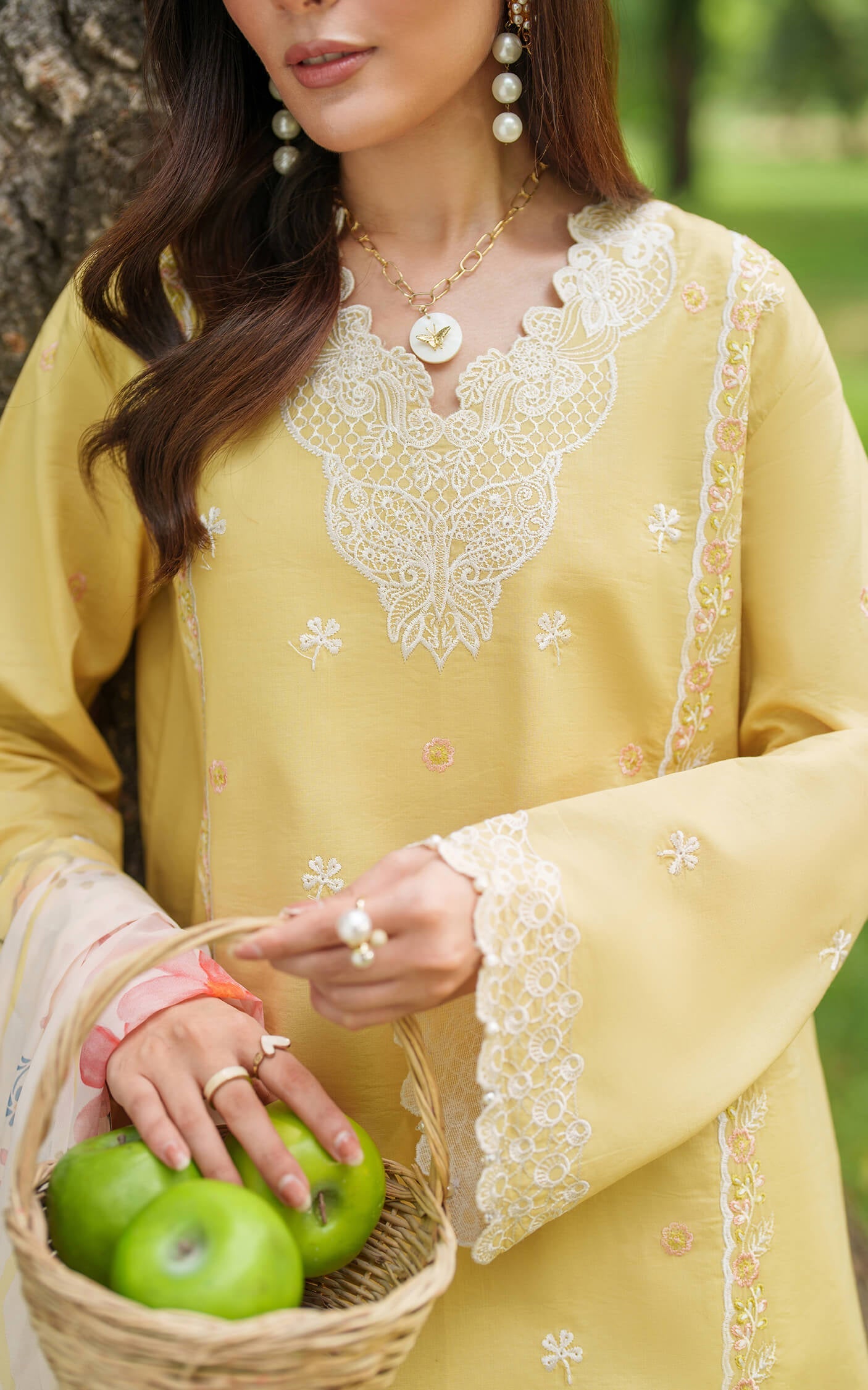 Asifa and Nabeel | Eden Cambric 25 | Golden Dust ECU25-10 - Pakistani Designer Dress - by Asifa and Nabeel - Type : Ladies Clothes - 100% Original at Saira Sultan