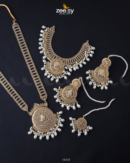 Sofia's Bridal Set Golden Pearl