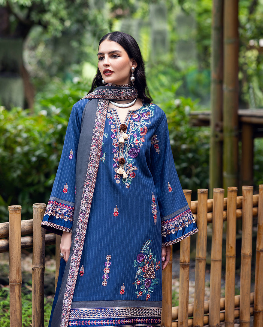 Mushq | Hemline Karandi | Granite Song by Mushq - Designer Dress - Type : Ladies Clothes - Available at Saira Sultan - 100% Original 