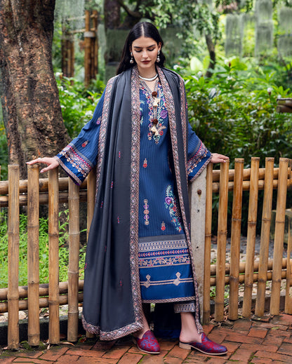 Mushq | Hemline Karandi | Granite Song by Mushq - Designer Dress - Type : Ladies Clothes - Available at Saira Sultan - 100% Original 