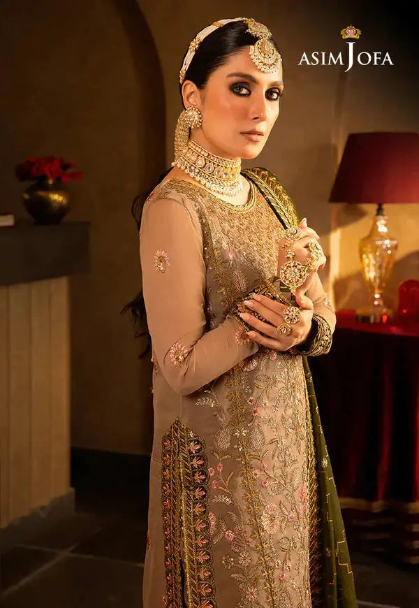 Asim Jofa | Velvet Festive 23 | AJVF-05 - Pakistani Designer Dress - by Asim Jofa | Type: Formal - 100% Original at Saira Sultan