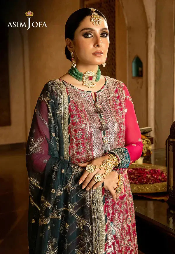 Asim Jofa | Velvet Festive 23 | AJVF-06 - Pakistani Designer Dress - by Asim Jofa | Type: Formal - 100% Original at Saira Sultan