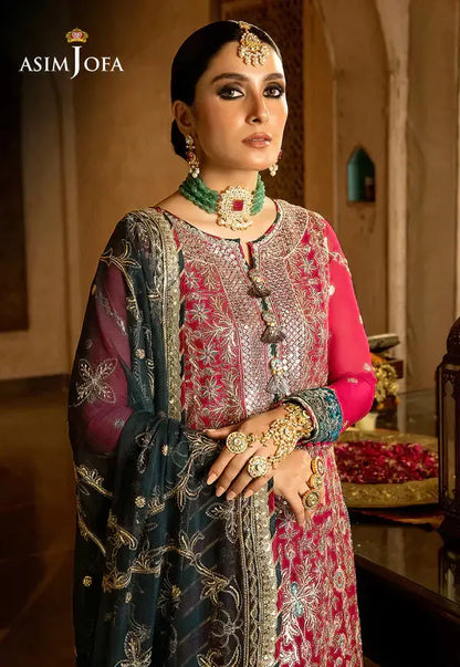 Asim Jofa | Velvet Festive 23 | AJVF-06 - Pakistani Designer Dress - by Asim Jofa | Type: Formal - 100% Original at Saira Sultan