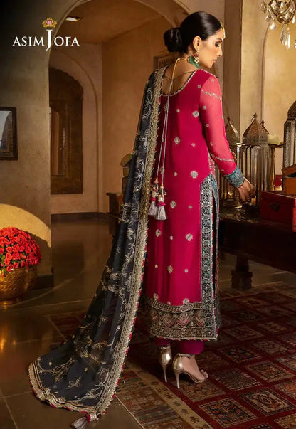 Asim Jofa | Velvet Festive 23 | AJVF-06 - Pakistani Designer Dress - by Asim Jofa | Type: Formal - 100% Original at Saira Sultan