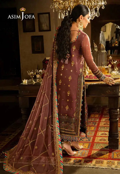 Asim Jofa | Velvet Festive 23 | AJVF-02 - Pakistani Designer Dress - by Asim Jofa | Type: Formal - 100% Original at Saira Sultan