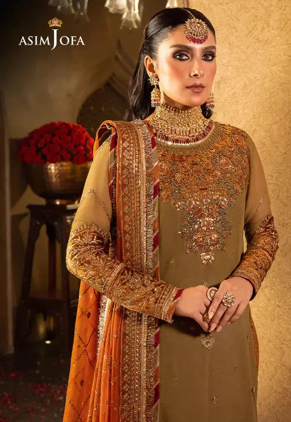 Asim Jofa | Velvet Festive 23 | AJVF-08 - Pakistani Designer Dress - by Asim Jofa | Type: Formal - 100% Original at Saira Sultan
