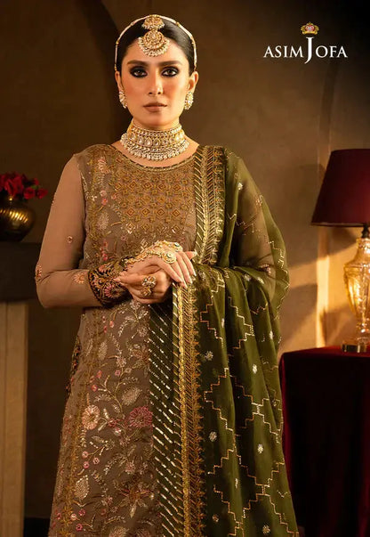 Asim Jofa | Velvet Festive 23 | AJVF-05 - Pakistani Designer Dress - by Asim Jofa | Type: Formal - 100% Original at Saira Sultan