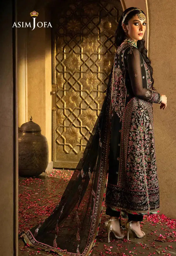 Asim Jofa | Velvet Festive 23 | AJVF-01 - Pakistani Designer Dress - by Asim Jofa | Type: Formal - 100% Original at Saira Sultan