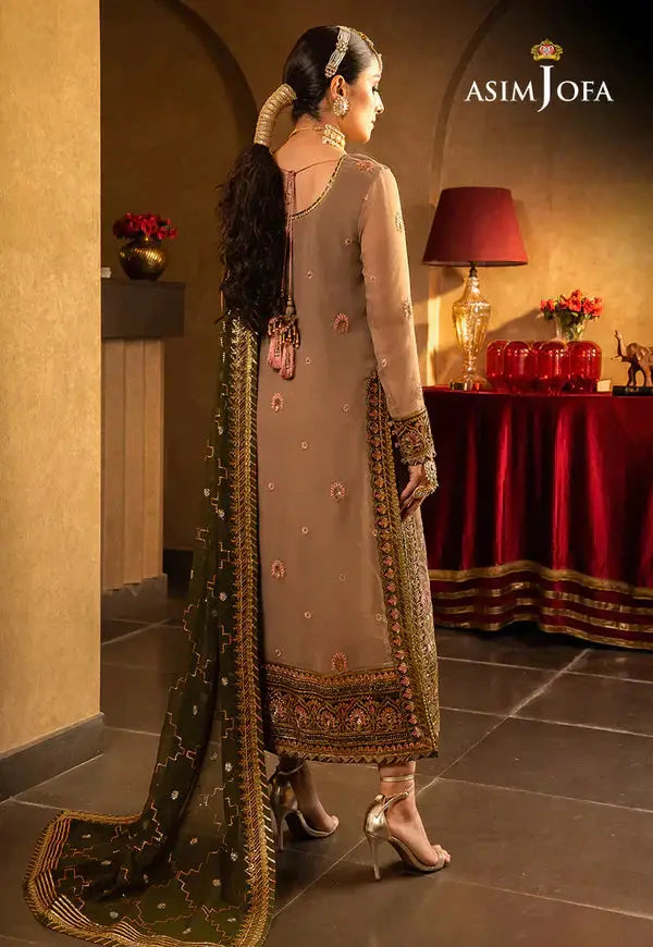 Asim Jofa | Velvet Festive 23 | AJVF-05 - Pakistani Designer Dress - by Asim Jofa | Type: Formal - 100% Original at Saira Sultan