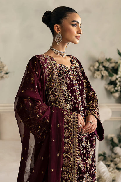 Gulaal | Celeste Velvet 24 | Ember - Pakistani Designer Dress - by Gulaal | Type: Ladies Clothes - 100% Original at Saira Sultan