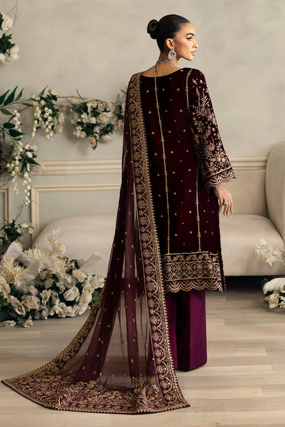 Gulaal | Celeste Velvet 24 | Ember - Pakistani Designer Dress - by Gulaal | Type: Ladies Clothes - 100% Original at Saira Sultan