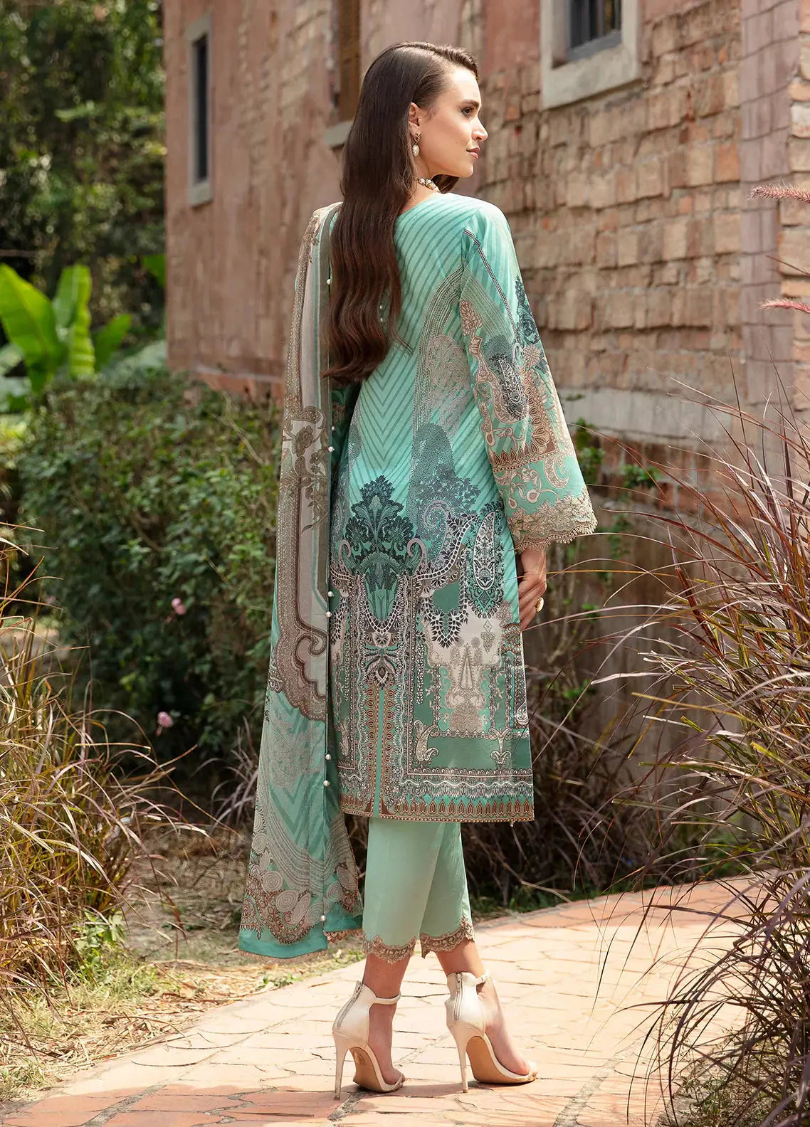 Gulaal | Springtime Ballet | CELINE (GL-L-24V1-06) - Pakistani Designer Dress - by Gulaal | Type: Luxury - 100% Original at Saira Sultan