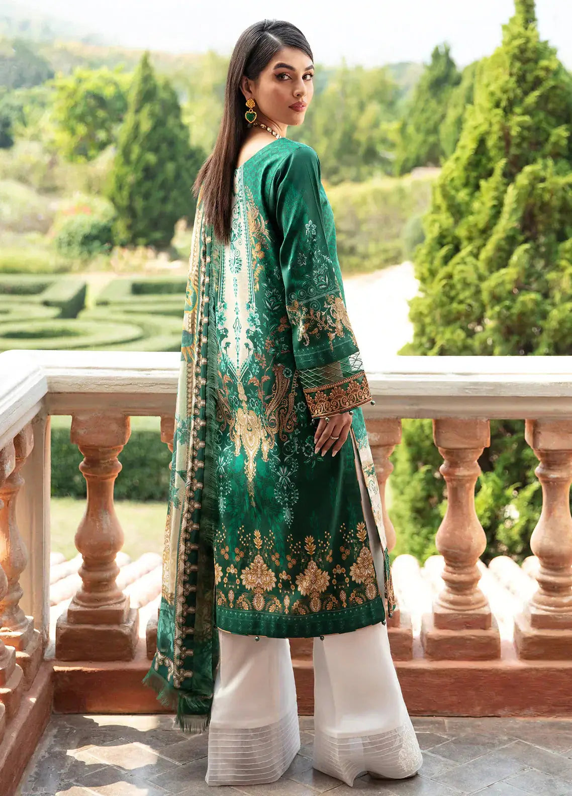 Gulaal | Springtime Ballet | AYSE (GL-L-24V1-01) - Pakistani Designer Dress - by Gulaal | Type: Luxury - 100% Original at Saira Sultan