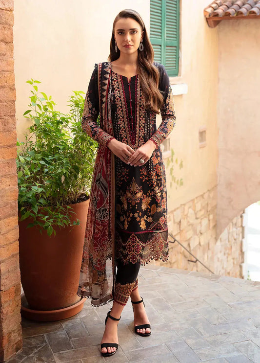 Gulaal | Springtime Ballet | LEYLA (GL-L-24V1-10) - Pakistani Designer Dress - by Gulaal | Type: Luxury - 100% Original at Saira Sultan
