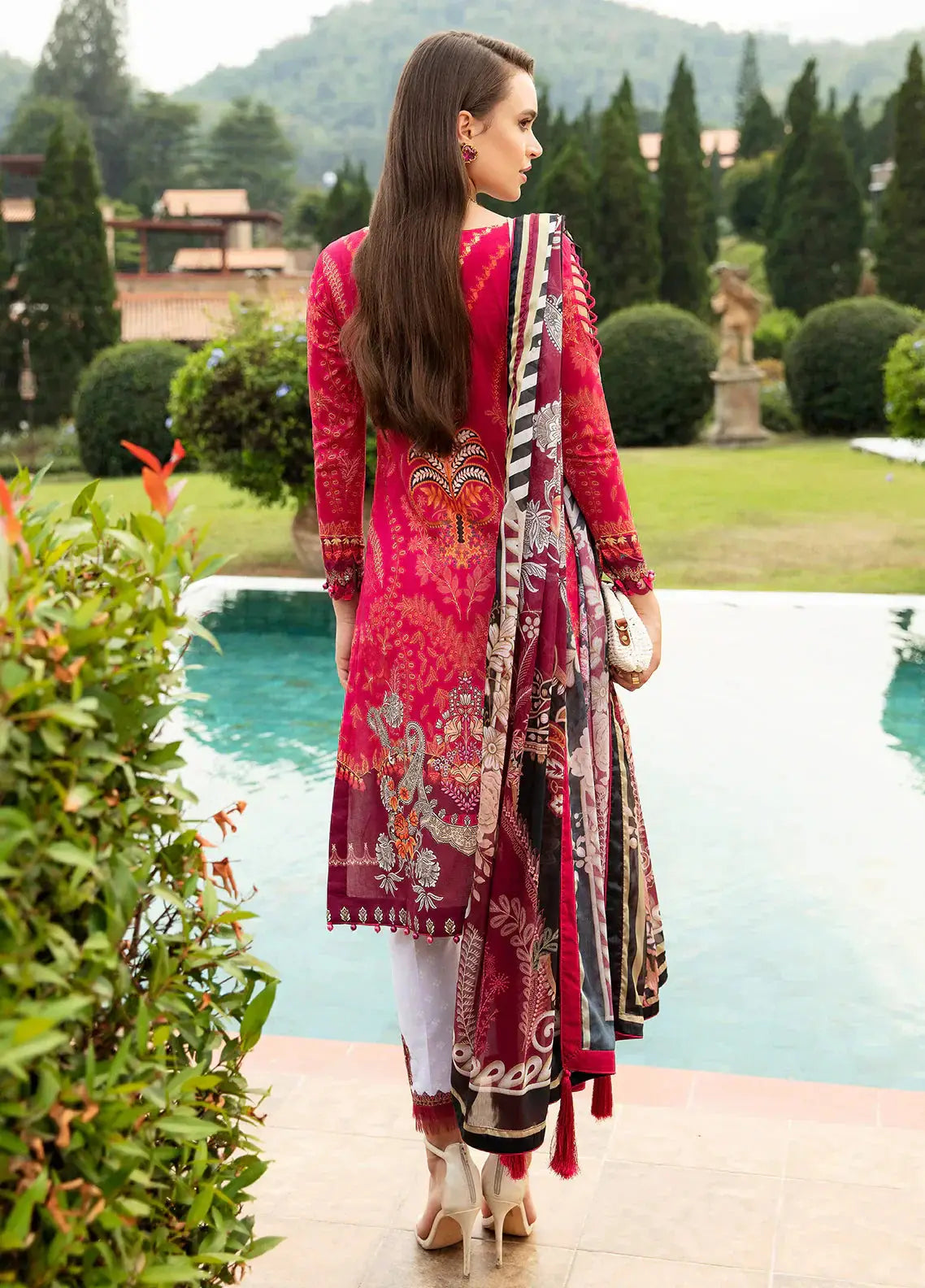 Gulaal | Springtime Ballet | CHERIE (GL-L-24V1-04) - Pakistani Designer Dress - by Gulaal | Type: Luxury - 100% Original at Saira Sultan