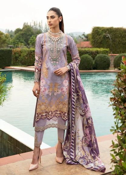 Gulaal | Springtime Ballet | LAVANDE (GL-L-24V1-05) - Pakistani Designer Dress - by Gulaal | Type: Luxury - 100% Original at Saira Sultan