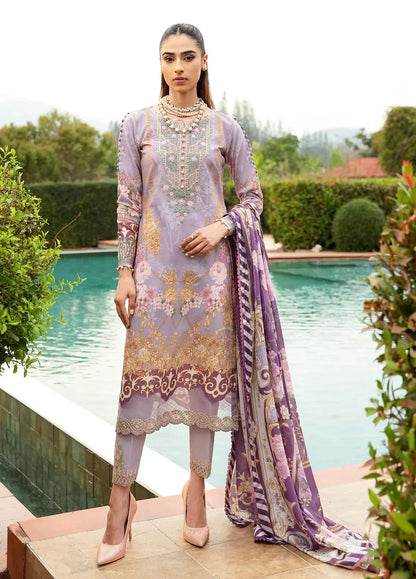 Gulaal | Springtime Ballet | LAVANDE (GL-L-24V1-05) - Pakistani Designer Dress - by Gulaal | Type: Luxury - 100% Original at Saira Sultan