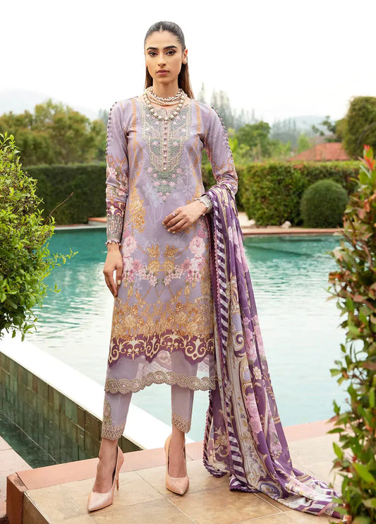 Gulaal | Springtime Ballet | LAVANDE (GL-L-24V1-05) - Pakistani Designer Dress - by Gulaal | Type: Luxury - 100% Original at Saira Sultan