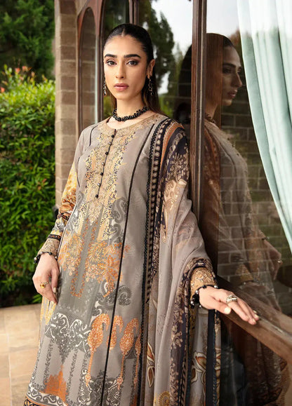 Gulaal | Springtime Ballet | AMIRAT (GL-L-24V1-07) - Pakistani Designer Dress - by Gulaal | Type: Luxury - 100% Original at Saira Sultan