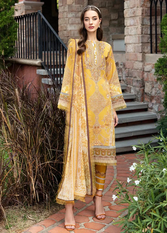 Gulaal | Springtime Ballet | CEYDA (GL-L-24V1-02) - Pakistani Designer Dress - by Gulaal | Type: Luxury - 100% Original at Saira Sultan