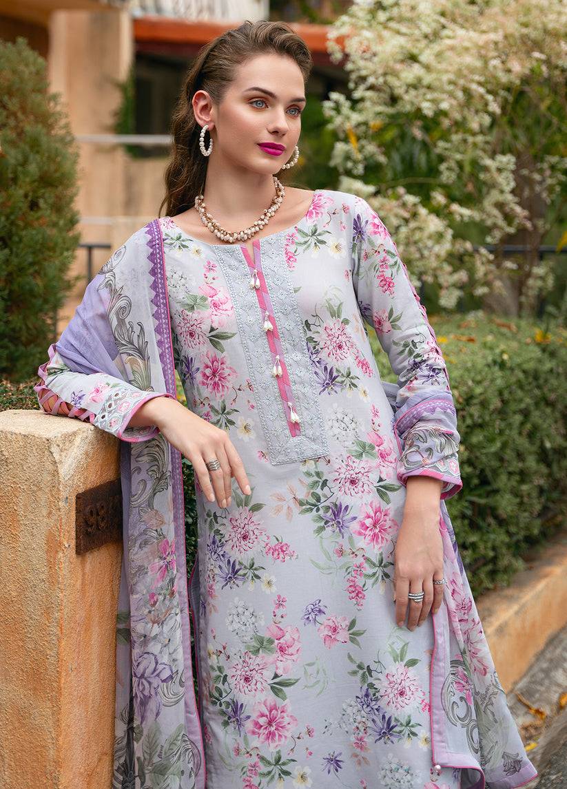 Gulaal | The Enchanted Garden | Violette - Pakistani Designer Dress - by Gulaal | Type: Luxury - 100% Original at Saira Sultan