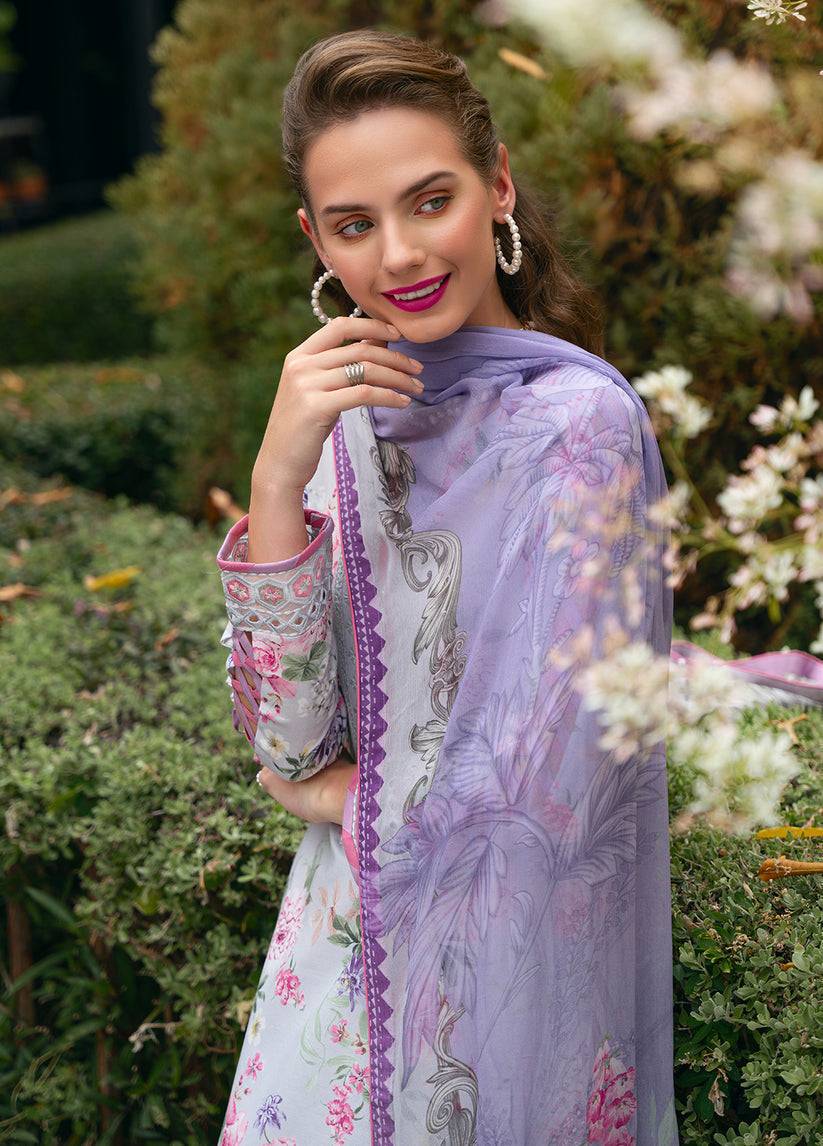 Gulaal | The Enchanted Garden | Violette - Pakistani Designer Dress - by Gulaal | Type: Luxury - 100% Original at Saira Sultan
