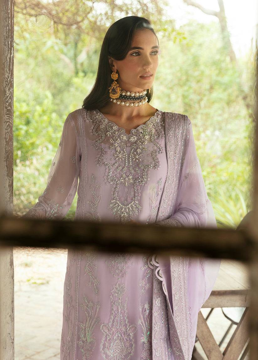 Gulaal | Embroidered Chiffon Eid Collection | VIOLA - Pakistani Designer Dress - by Gulaal | Type: Formal - 100% Original at Saira Sultan