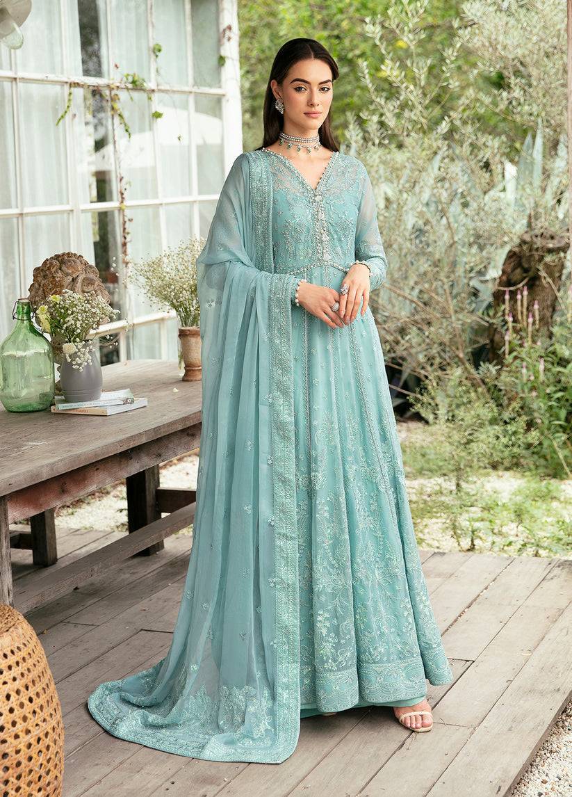 Gulaal | Embroidered Chiffon Eid Collection | IVERIA - Pakistani Designer Dress - by Gulaal | Type: Formal - 100% Original at Saira Sultan