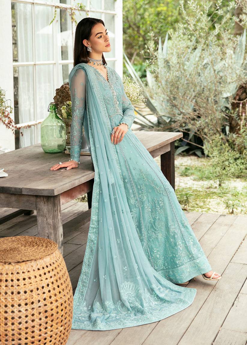 Gulaal | Embroidered Chiffon Eid Collection | IVERIA - Pakistani Designer Dress - by Gulaal | Type: Formal - 100% Original at Saira Sultan