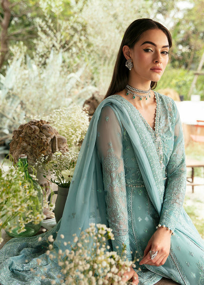 Gulaal | Embroidered Chiffon Eid Collection | IVERIA - Pakistani Designer Dress - by Gulaal | Type: Formal - 100% Original at Saira Sultan