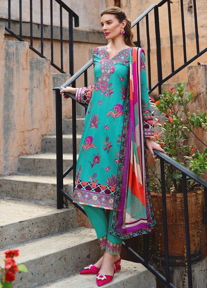 Gulaal | The Enchanted Garden | Almeria - Pakistani Designer Dress - by Gulaal | Type: Luxury - 100% Original at Saira Sultan