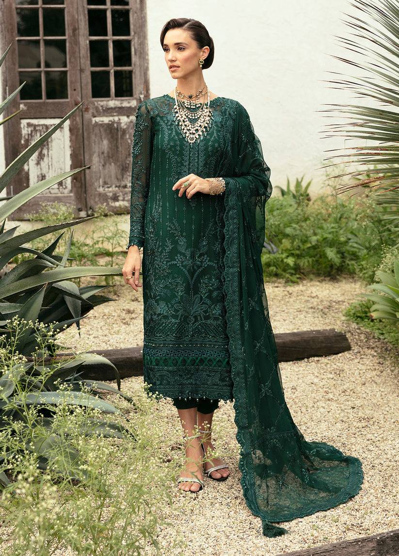 Gulaal | Embroidered Chiffon Eid Collection | CASSIA - Pakistani Designer Dress - by Gulaal | Type: Formal - 100% Original at Saira Sultan
