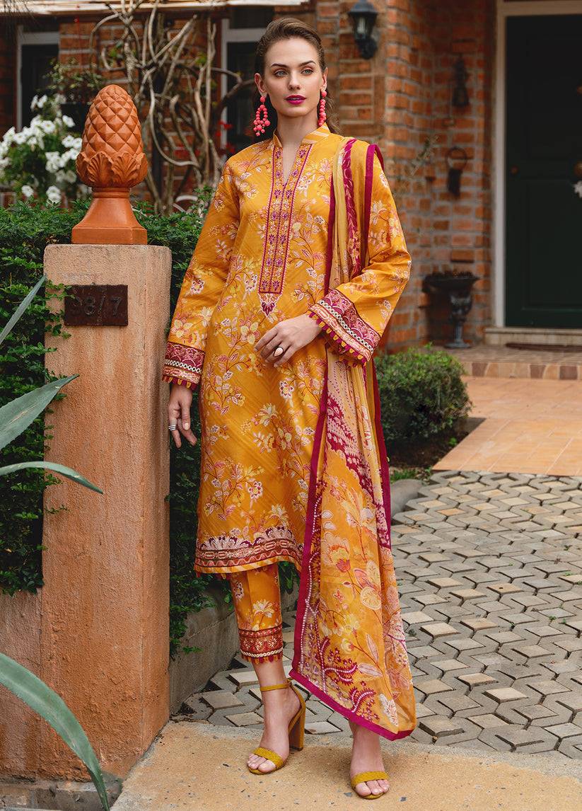 Gulaal | The Enchanted Garden | Florence - Pakistani Designer Dress - by Gulaal | Type: Luxury - 100% Original at Saira Sultan