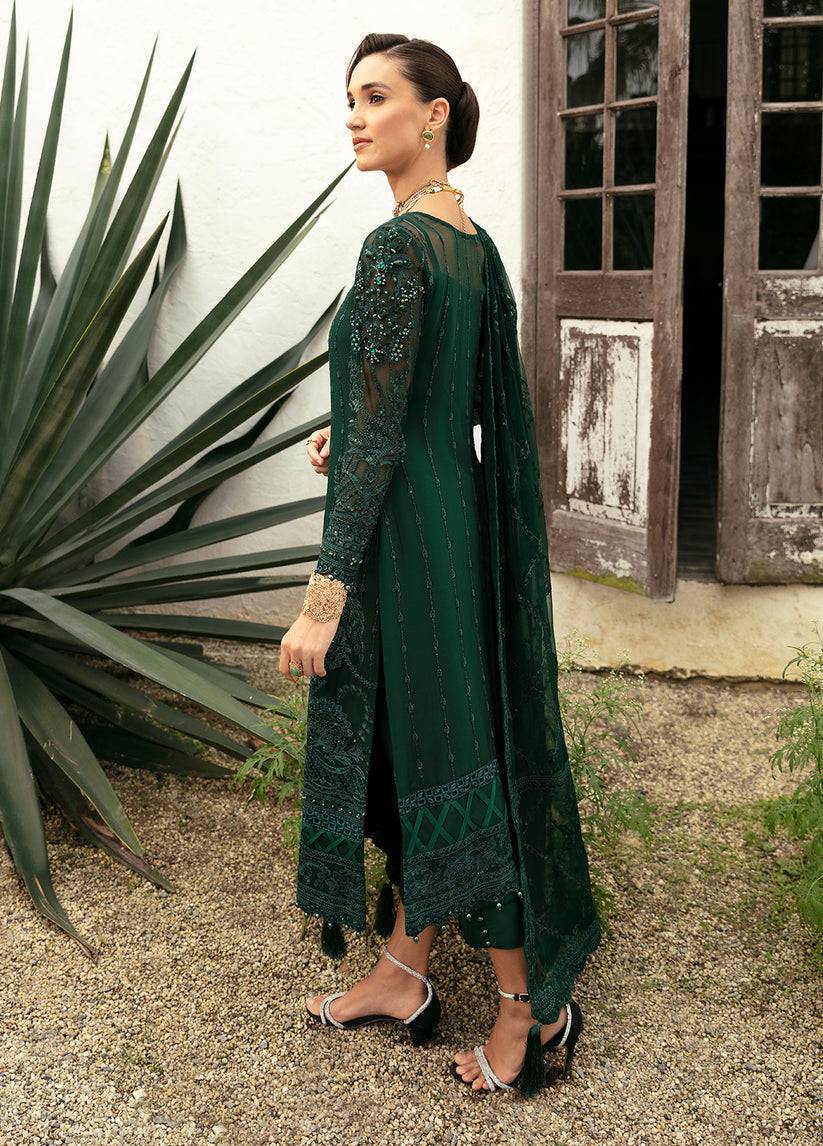 Gulaal | Embroidered Chiffon Eid Collection | CASSIA - Pakistani Designer Dress - by Gulaal | Type: Formal - 100% Original at Saira Sultan