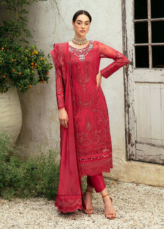 Gulaal | Embroidered Chiffon Eid Collection | ULMARIA - Pakistani Designer Dress - by Gulaal | Type: Formal - 100% Original at Saira Sultan