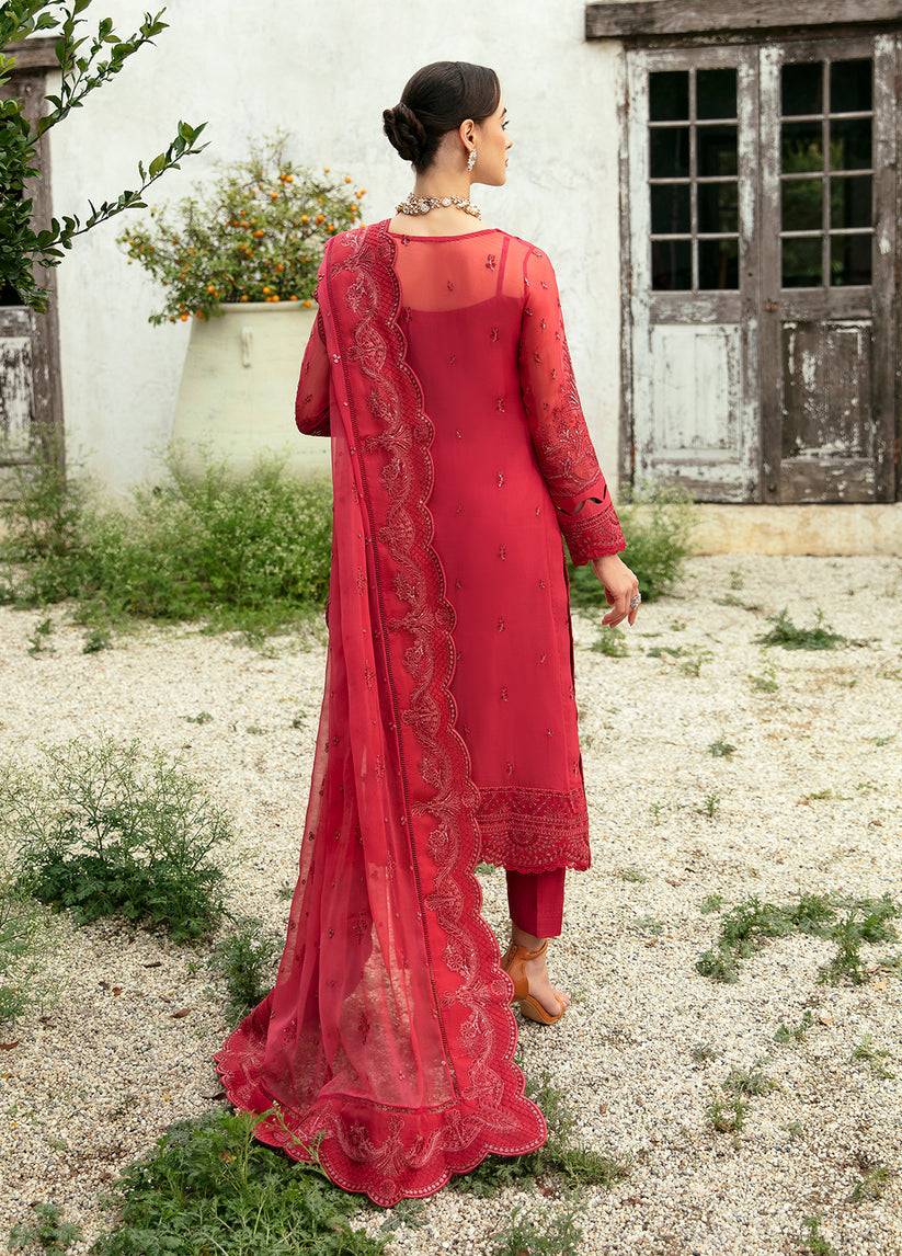 Gulaal | Embroidered Chiffon Eid Collection | ULMARIA - Pakistani Designer Dress - by Gulaal | Type: Formal - 100% Original at Saira Sultan